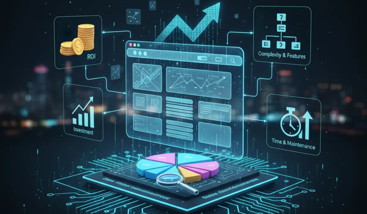 cost of web development