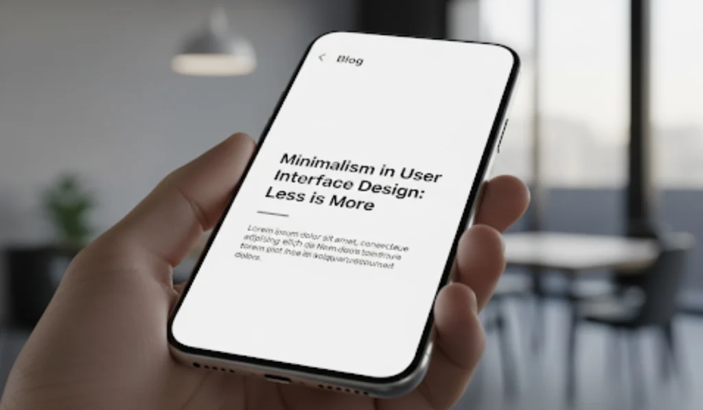 Less is More in UI Design