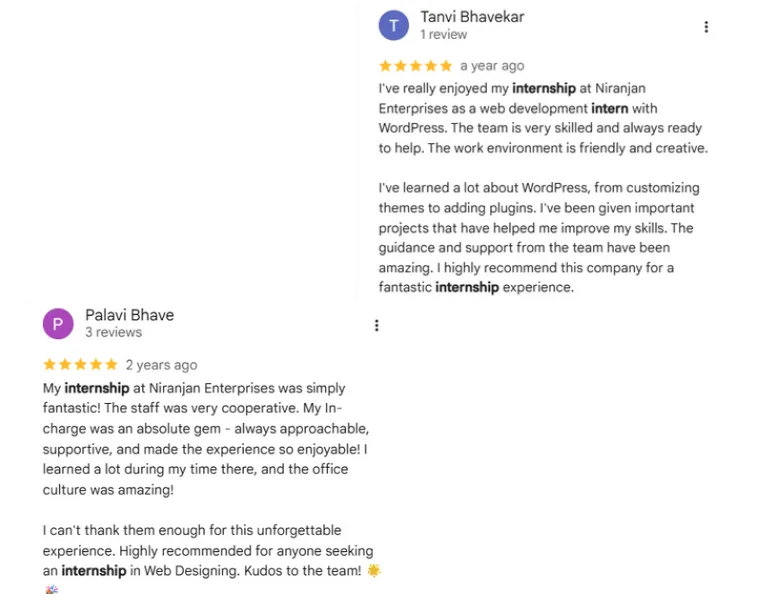 Internship-Review