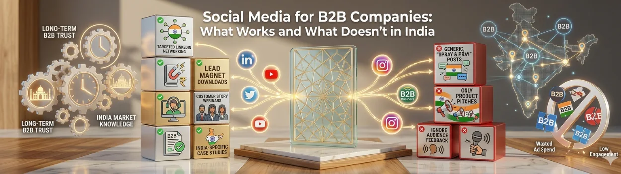 Social Media for B2B Companies What Works and What Doesn't in India